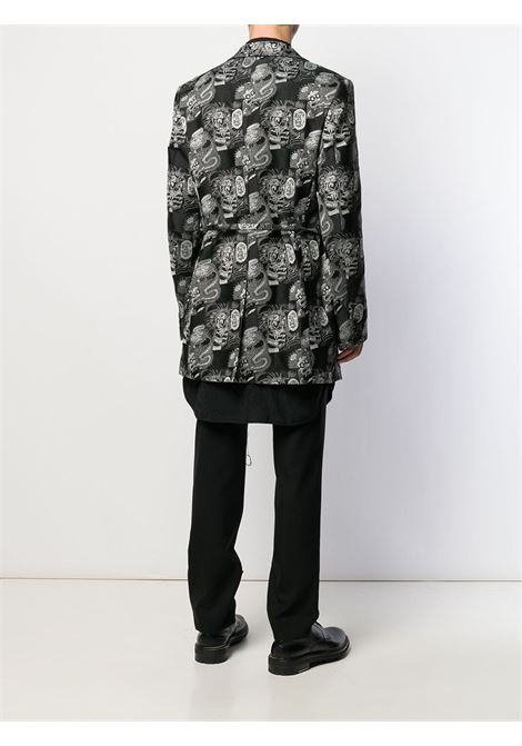 Blazer Buy Or Die di colore nero COMME DES GARCONS Homme Plus | Giacca | PD-J061-0511